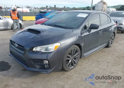 2017 Subaru Wrx Premium z USA, uszkodzony, nr VIN JF1VA1E67H9817677